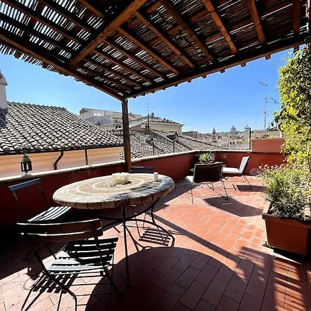 Giglio Penthouse And Terrace Apartment Rome Exterior photo